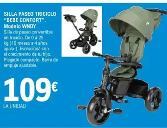 E.Leclerc Silla paseo triciclo bebé confort oferta