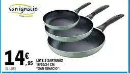 E.Leclerc Lote 3 sartenes oferta