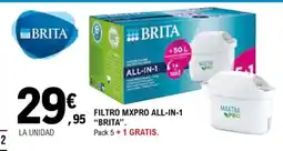 E.Leclerc BRITA Filtro mxpro all-in-1 oferta