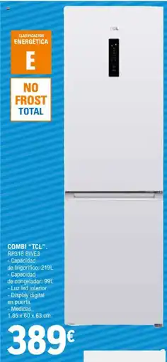 E.Leclerc TCL Combi oferta