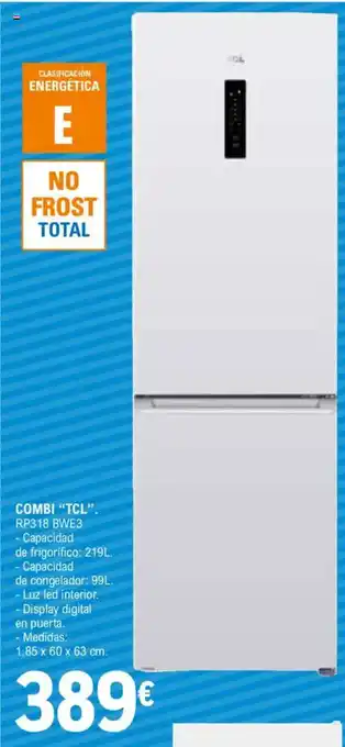 E.Leclerc TCL Combi oferta