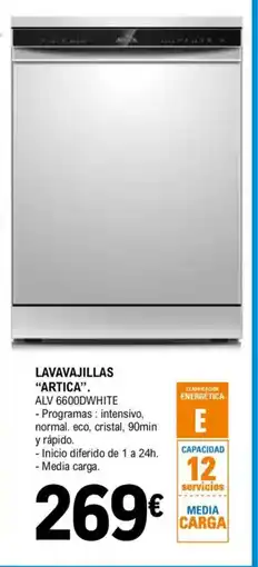 E.Leclerc ARTICA Lavavajillas oferta