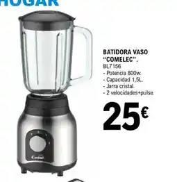 E.Leclerc COMELEC Batidora vaso oferta