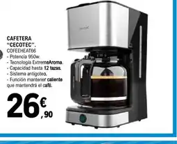 E.Leclerc CECOTEC Cafetera oferta