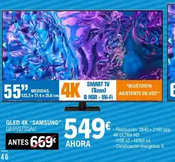 E.Leclerc SAMSUNG QLED 4k oferta