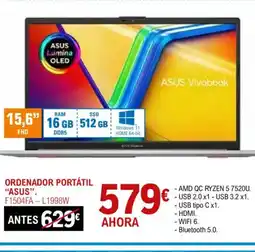 E.Leclerc ASUS Ordeenador portátil oferta