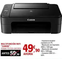 E.Leclerc CANON Multifunción wifi oferta