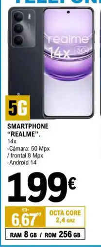 E.Leclerc REALME Smartphone oferta