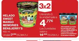 Supercor BEN & JERRY'S Helado sweet mango memories oferta