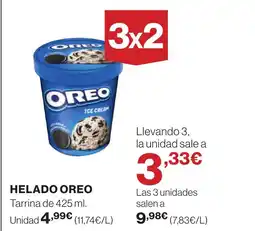 Supercor OREO Helado oferta