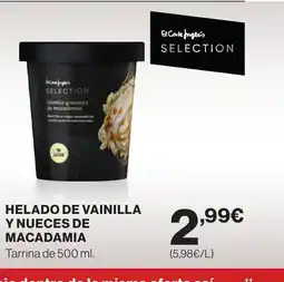 Supercor Helado de vainilla y nueces de macadamia oferta