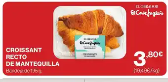 Supercor Croissant recto de mantequilla oferta
