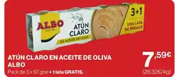 Supercor ALBO Atún claro en aceite de oliva oferta