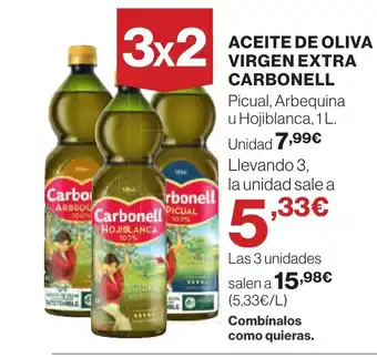 Supercor CARBONELL Aceite de oliva virgen extra oferta