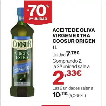 Supercor COOSUR ORIGEN Aceite de oliva virgen extra oferta