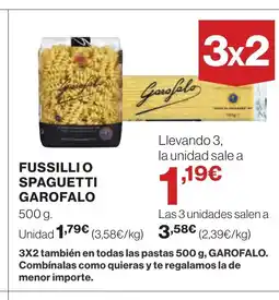 Supercor GAROFALO Fussilli o spaguetti oferta