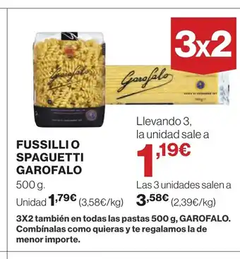 Supercor GAROFALO Fussilli o spaguetti oferta