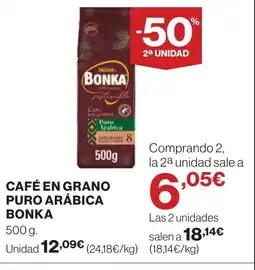 Supercor BONKA Café en grano puro arábica oferta