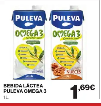 Supercor Bebida láctea puleva omega 3 oferta