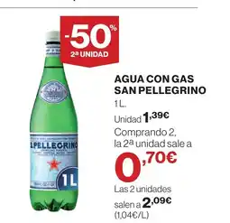 Supercor SAN PELLEGRINO Agua con gas oferta