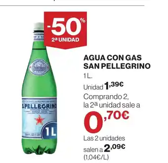 Supercor SAN PELLEGRINO Agua con gas oferta