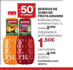 Supercor GRANINI Bebidas de zumo de fruta oferta