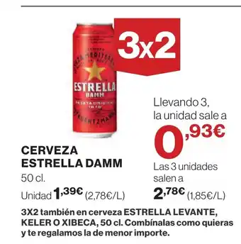 Supercor ESTRELLA DAMM Cerveza oferta