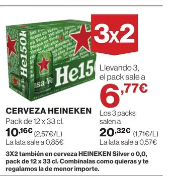 Supercor HEINEKEN Cerveza oferta