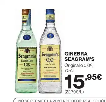 Supercor SEAGRAM'S Ginebra oferta