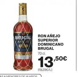 Supercor BRUGAL Ron añejo superior dominicano oferta
