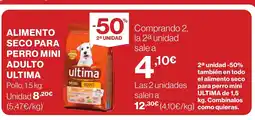 Supercor ULTIMA Alimento seco para perro mini adulto oferta