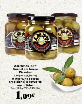 Gadis Aceitunas Lupy Gordal Sin Hueso Picantes O Aceituna Receta Tradicional O Revuelto Encurtidos oferta