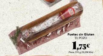 Gadis Fuetec Sin Gluten El Pozo oferta