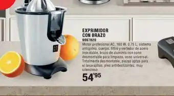 Optimus Exprimidor con brazo oferta