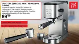 Optimus Cafetera espresso ambit aroma duo oferta