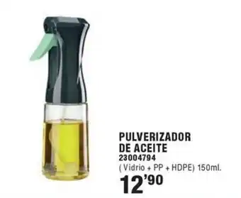 Optimus Pulverizador de aceite oferta