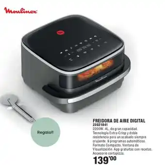 Optimus MOULINEX Freidora de aire digital oferta