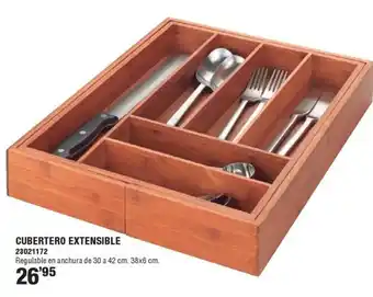 Optimus Cubertero extensible oferta