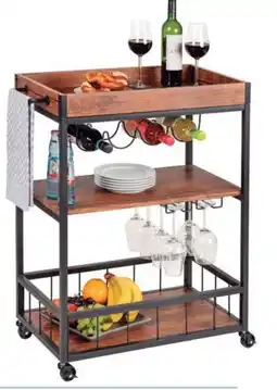 Optimus Carro de cocina 3 pisos oferta
