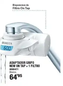 Optimus BRITA Adaptador grifo new on tap + 1 filtro oferta