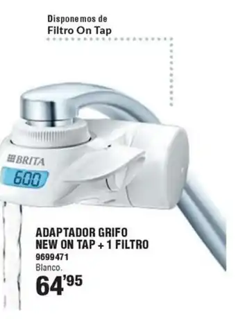Optimus BRITA Adaptador grifo new on tap + 1 filtro oferta