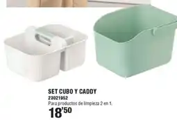 Optimus Set cubo y caddy oferta