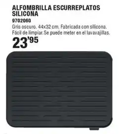 Optimus Alfombrilla escurreplatos silicona oferta