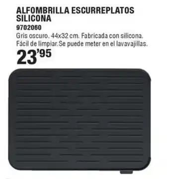 Optimus Alfombrilla escurreplatos silicona oferta