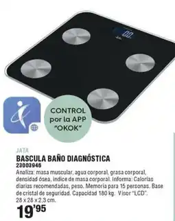 Optimus Bascula baño diagnóstica oferta