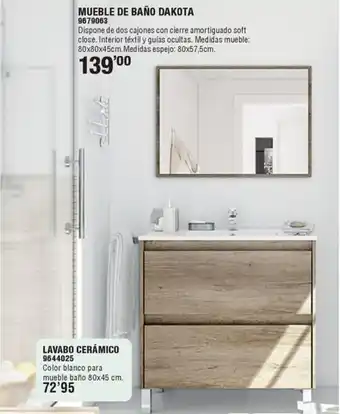 Optimus Mueble de baño dakota oferta