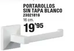 Optimus Portarollos sin tapa blanco oferta
