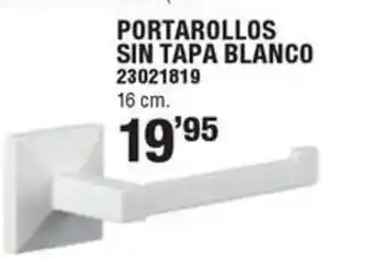 Optimus Portarollos sin tapa blanco oferta