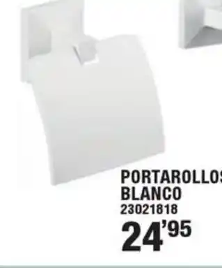 Optimus Portarollos blanco oferta