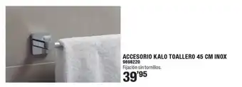 Optimus Accesorio kalo toallero 45 cm inox oferta